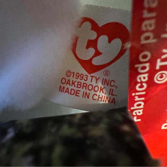 RARE McDonald's TY Glory & Maple Beanie Babies Bear Set MISTAGGED - Picture 6 of 10